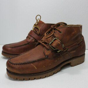 Polo by Ralph Lauren Brown Leather Boots